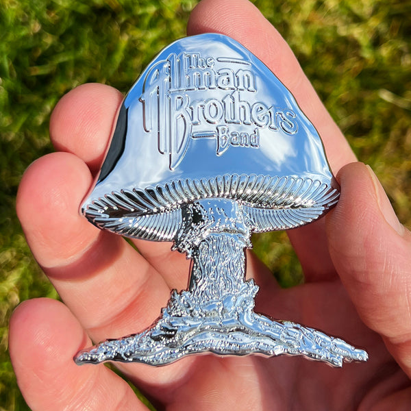 Allman Brothers Shroom Auto Badge