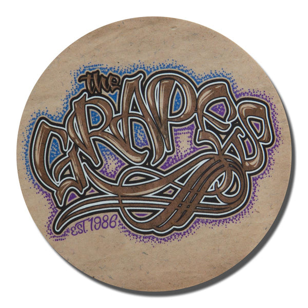 The Grapes Round Sticker