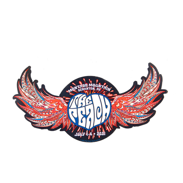 Peach Festival Sticker
