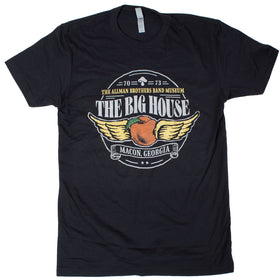 The Big House Museum Winged Peach Tee